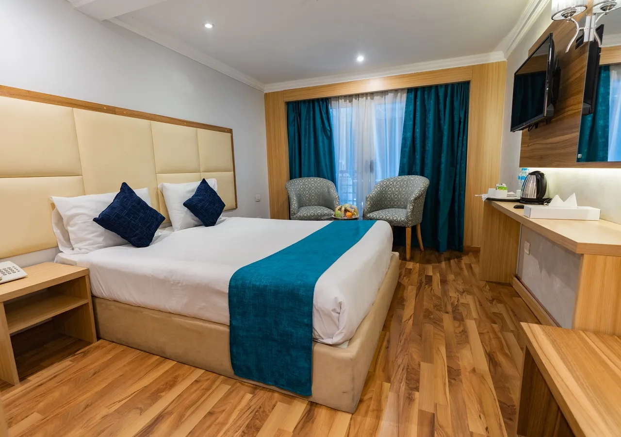 Cabin aboard the MS Monica Nile Cruise Nile cruise